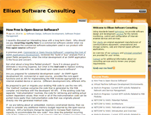 Tablet Screenshot of ellisonsoftware.com